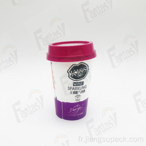 Cup de yogourt 200 ml PP Plastic Cup Custom Logo